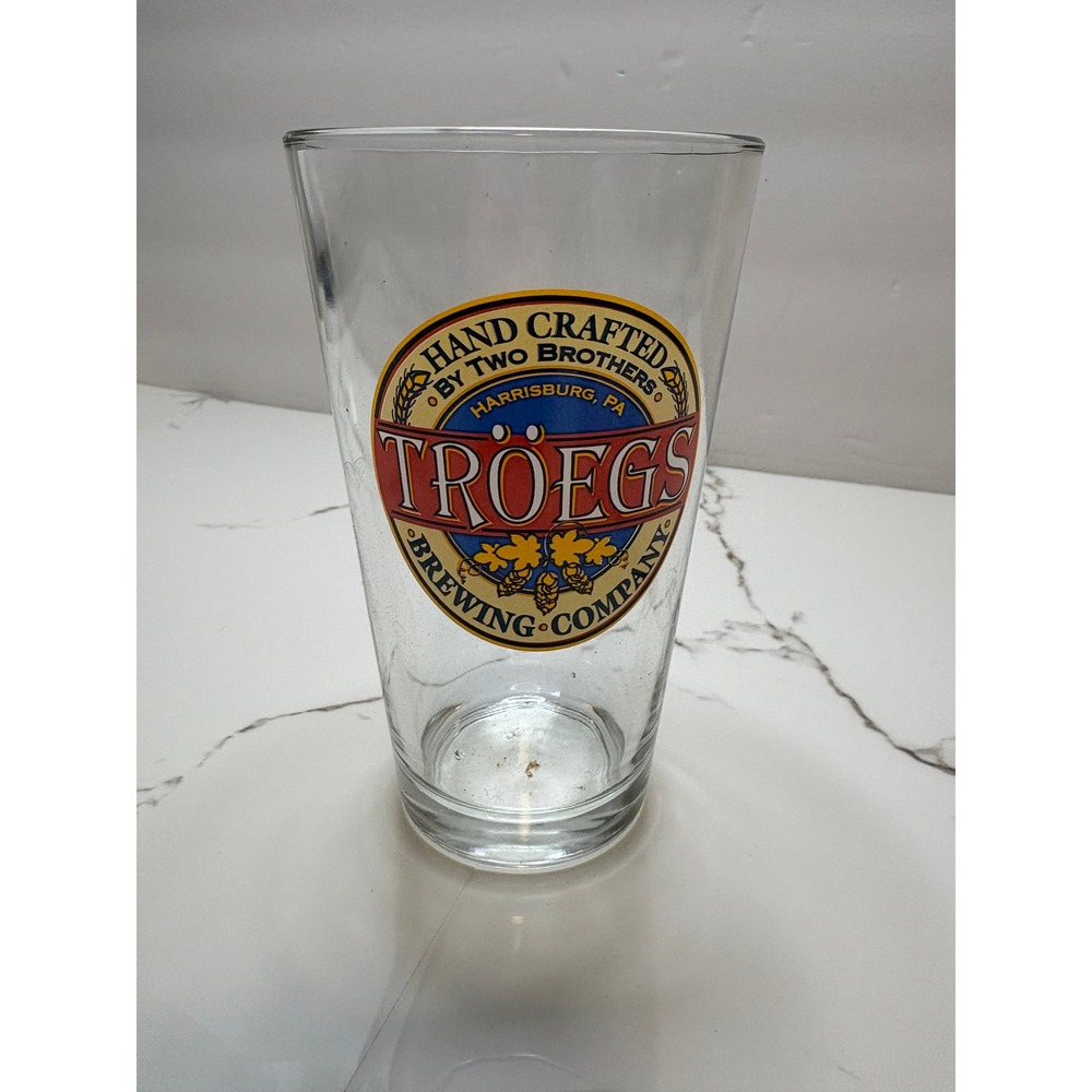 Lot of 3 Beer Pint‎ Glasses Rogue Dead Guy Ale JW Dundee Honey Brown Troegs 16oz - Picture 4 of 5